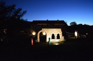 Abbaye de Bonnefont sous la lune    